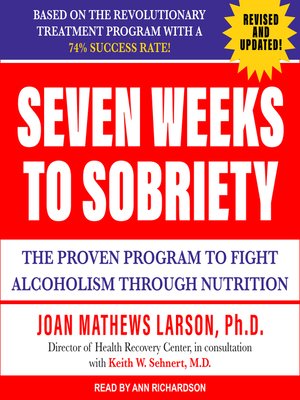 cover image of Seven Weeks to Sobriety